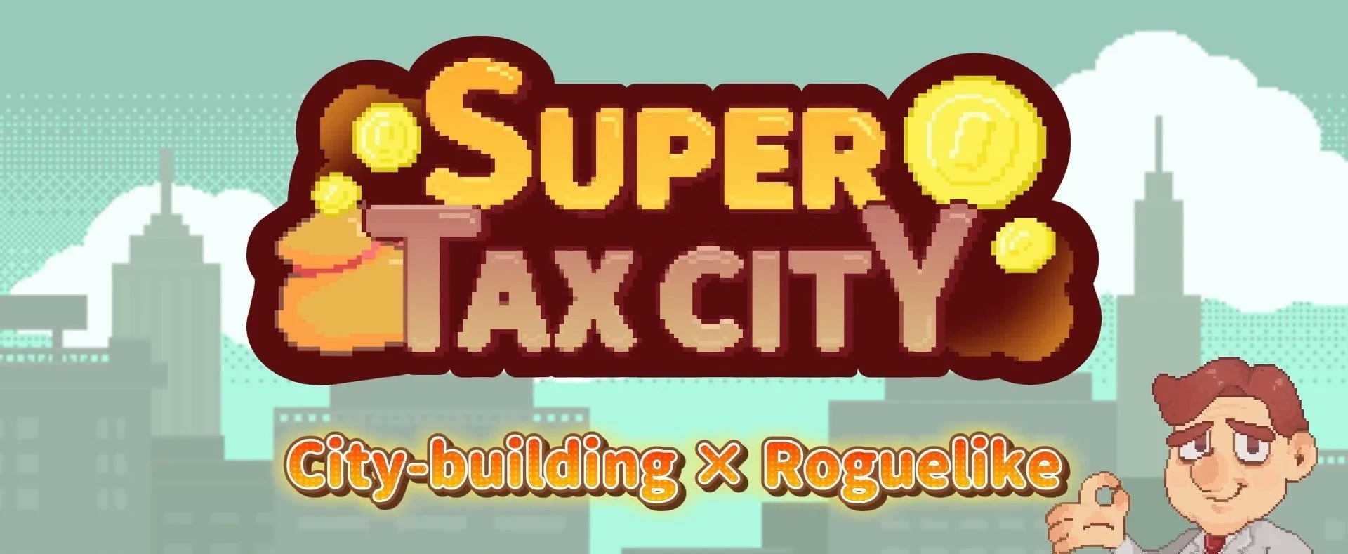 City-building/roguelike game SuperTaxCity heads to Steam in January 2025