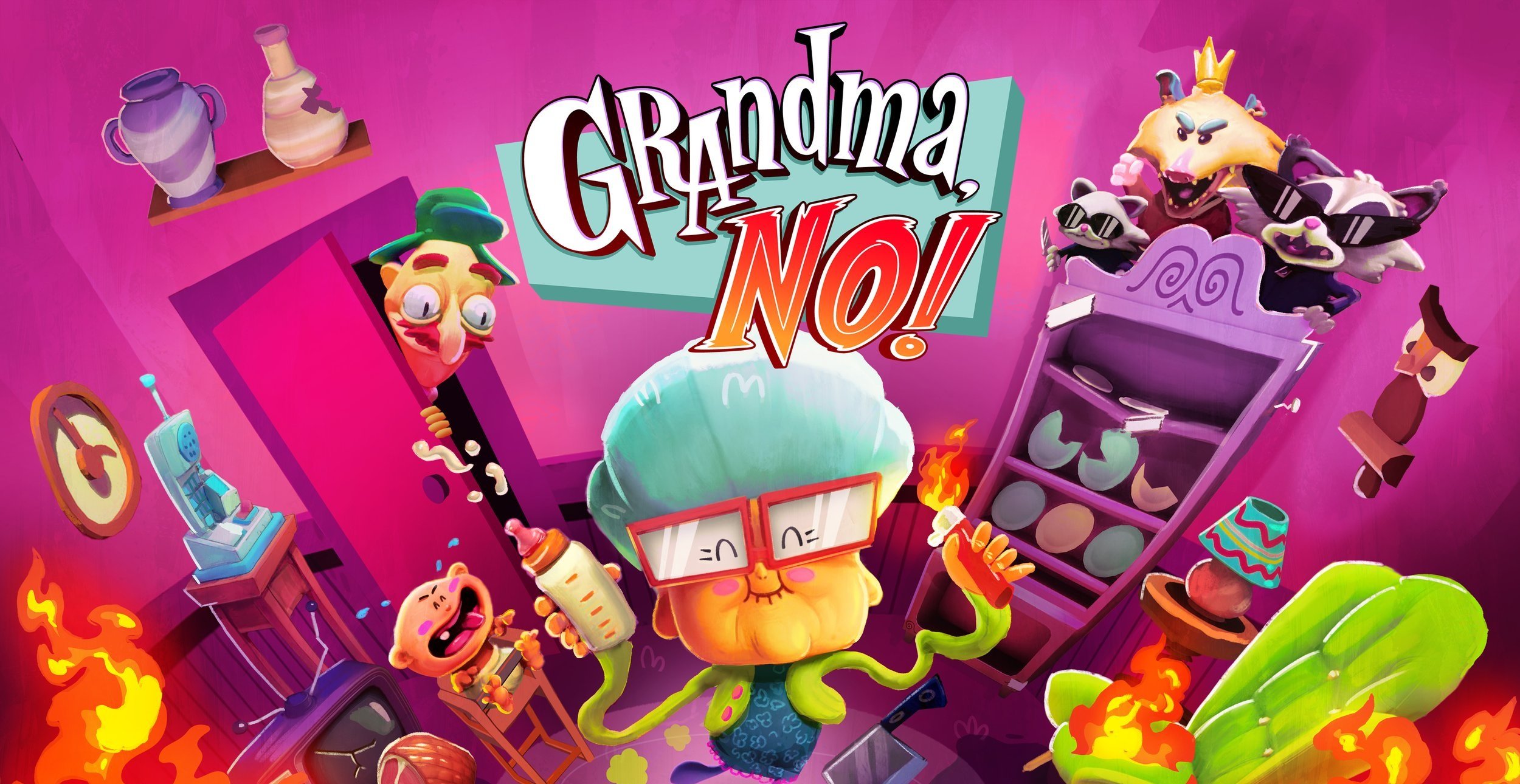 Physics-based game Grandma No! announced for PC