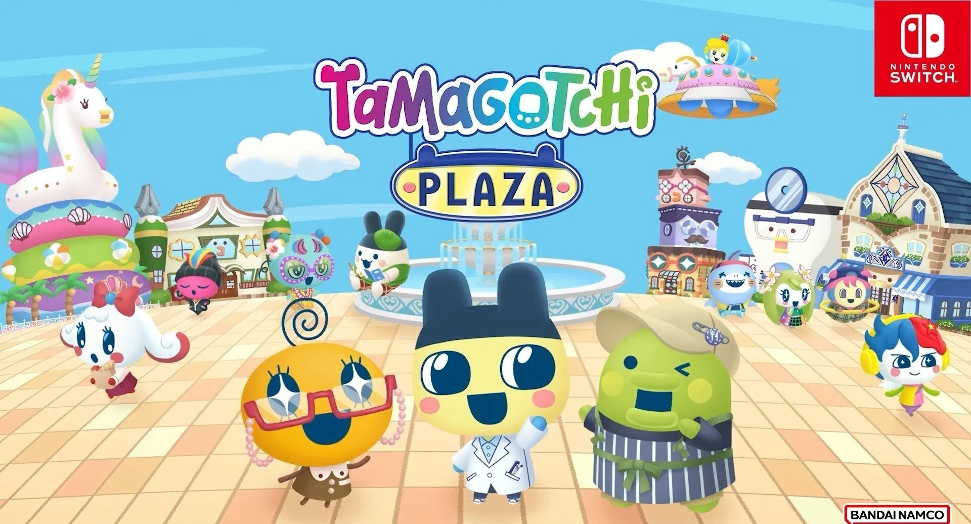Tamagotchi Plaza comes to the Nintendo Switch this June