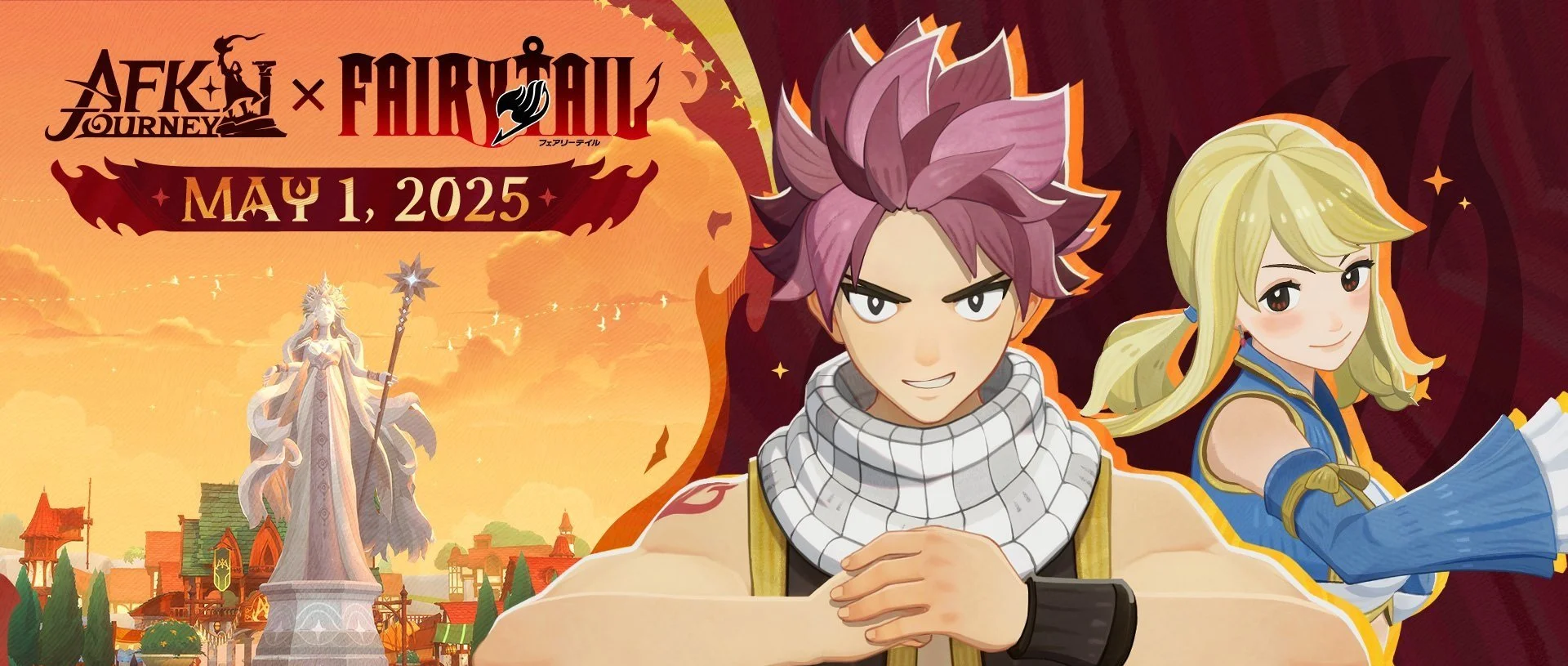 Fairy Tail to join AFK Journey in limited-time crossover event