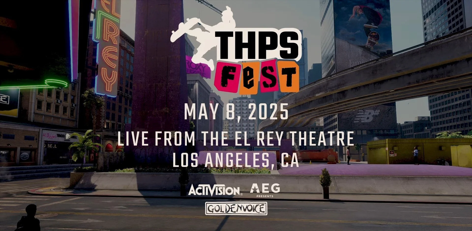 THPS Fest taking over El Rey Theatre in Los Angeles