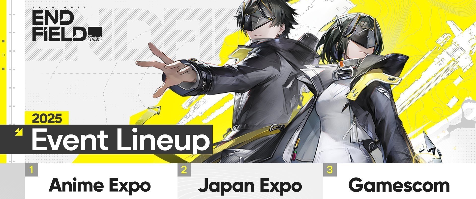 Arknights: Endfield to appear at Anime Expo, Japan Expo, and Gamescom