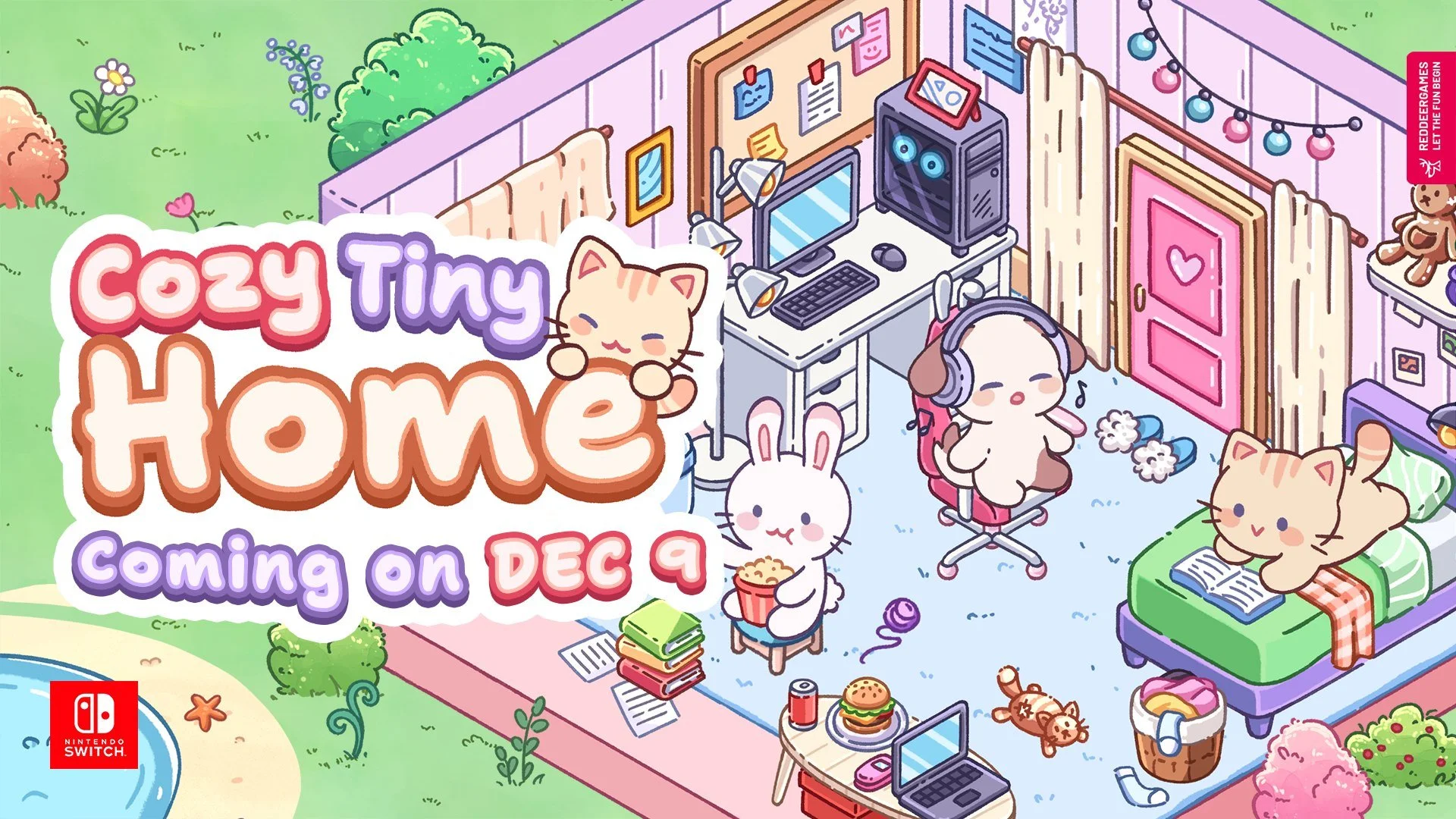 Cozy Tiny Home comes to the Nintendo Switch in December