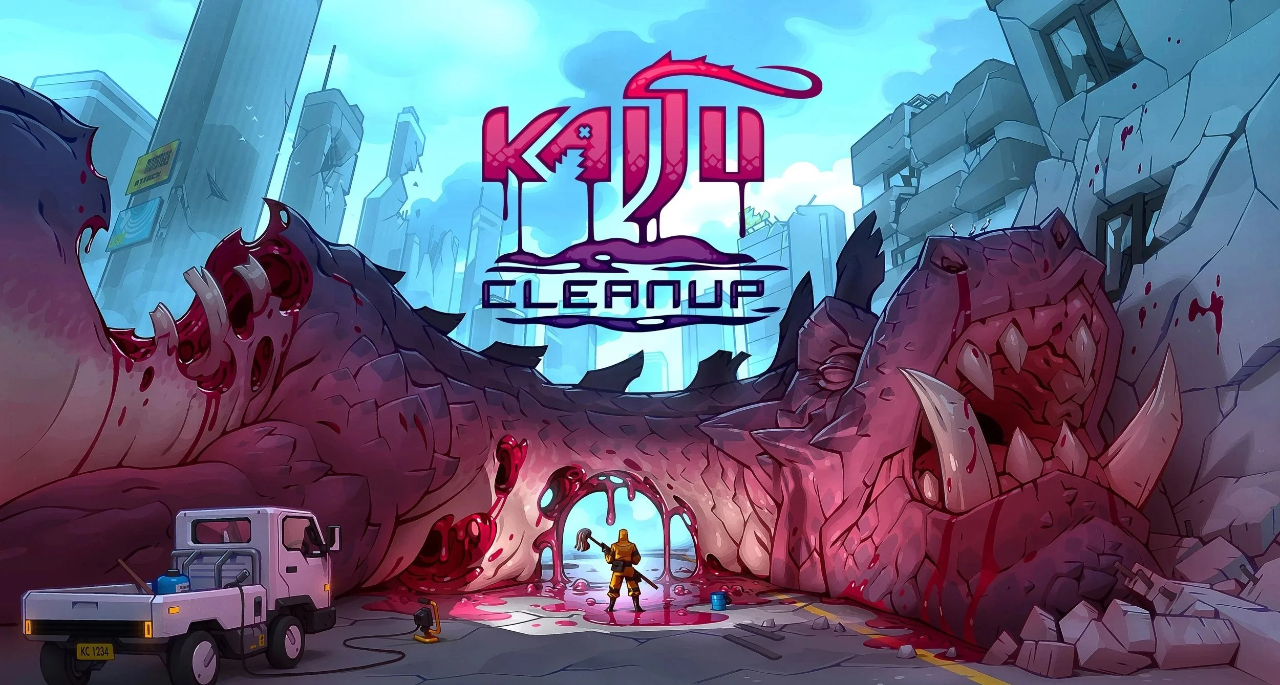 Kaiju Cleanup has added co-op gameplay