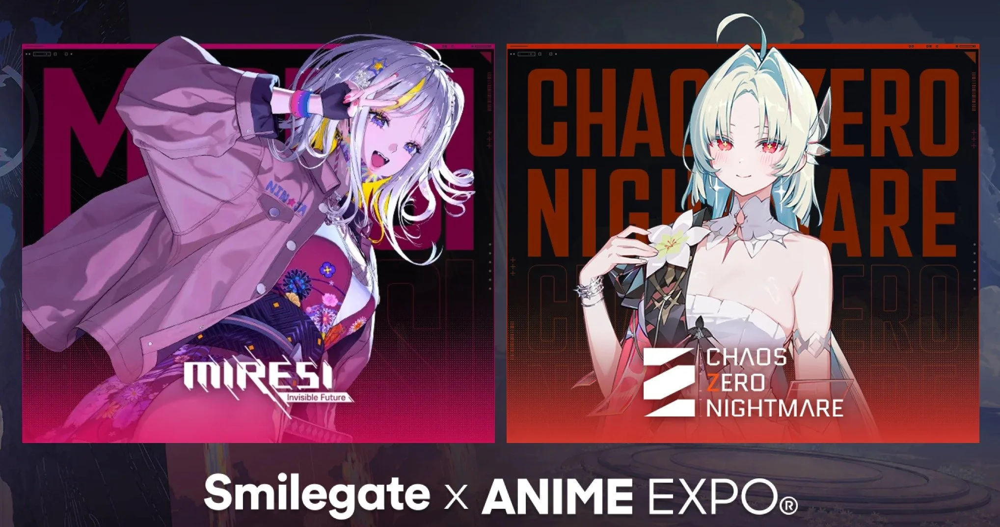 Chaos Zero Nightmare and Miresi: The Invisible Future come to Anime Expo this year
