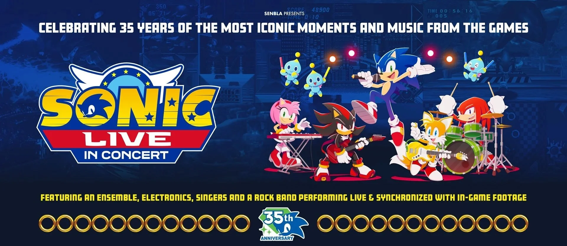 Sonic Live In Concert announces North American and U.K. dates
