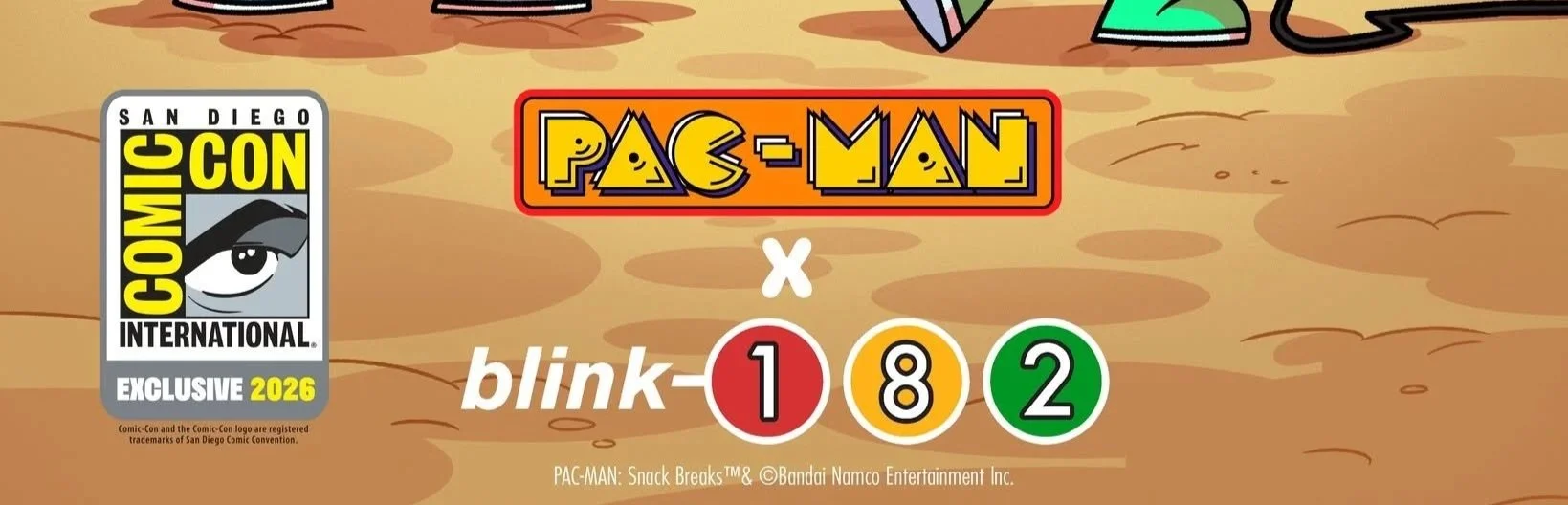 Blink-182 and Pac-Man announce collaboration at San Diego Comic Con