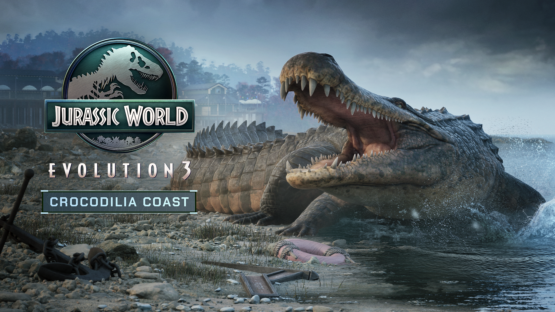 Jurassic World Evolution 3 Crocodilia Coast DLC dropping next week