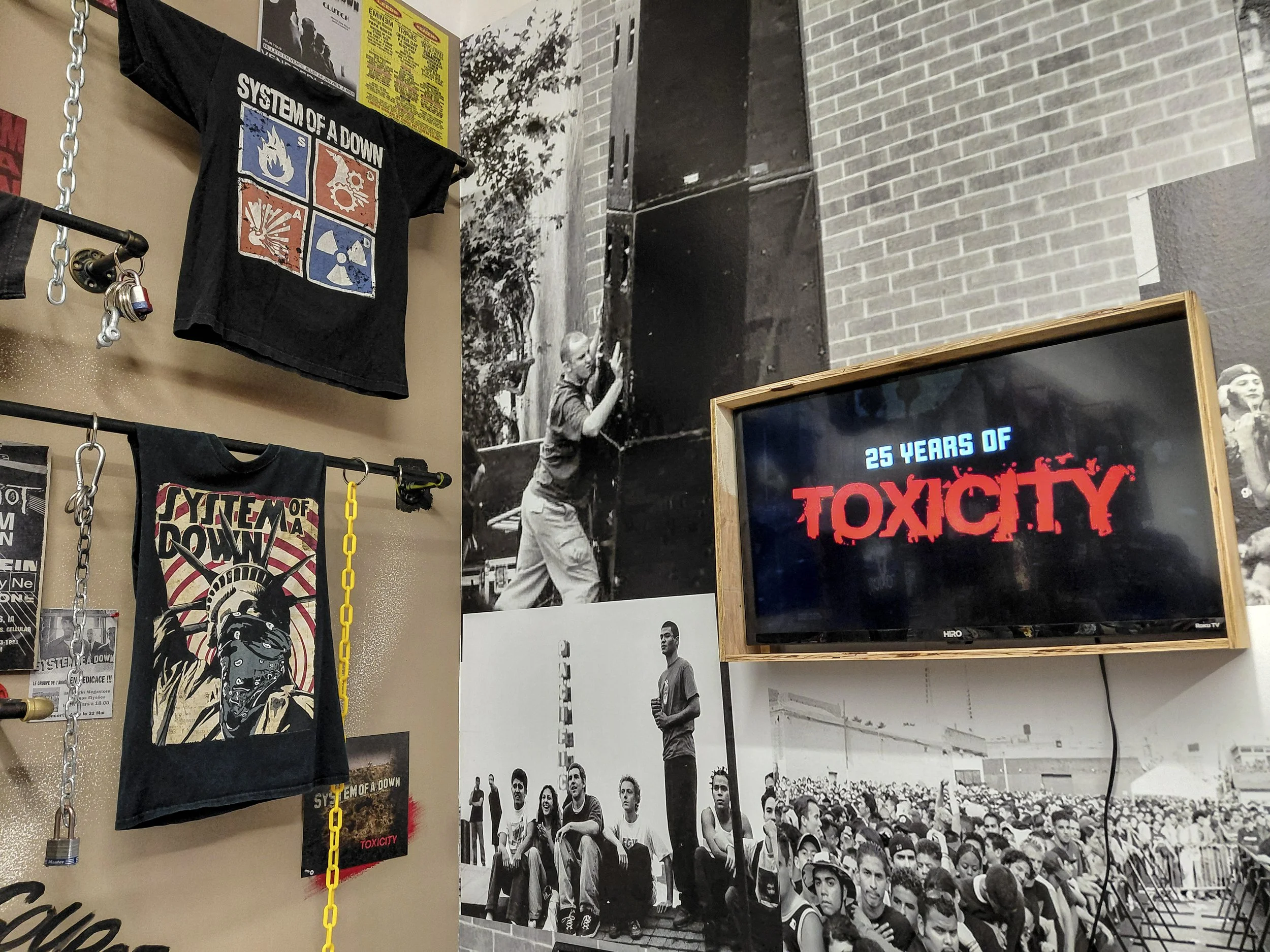 System of a Down's 'Toxicity' 25th anniversary exhibition in Los Angeles (photos)