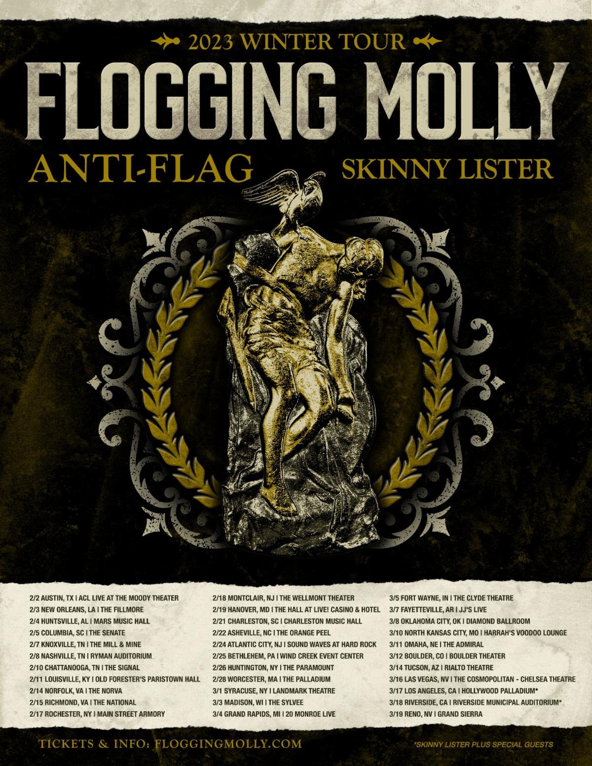 anti flag flogging molly tour