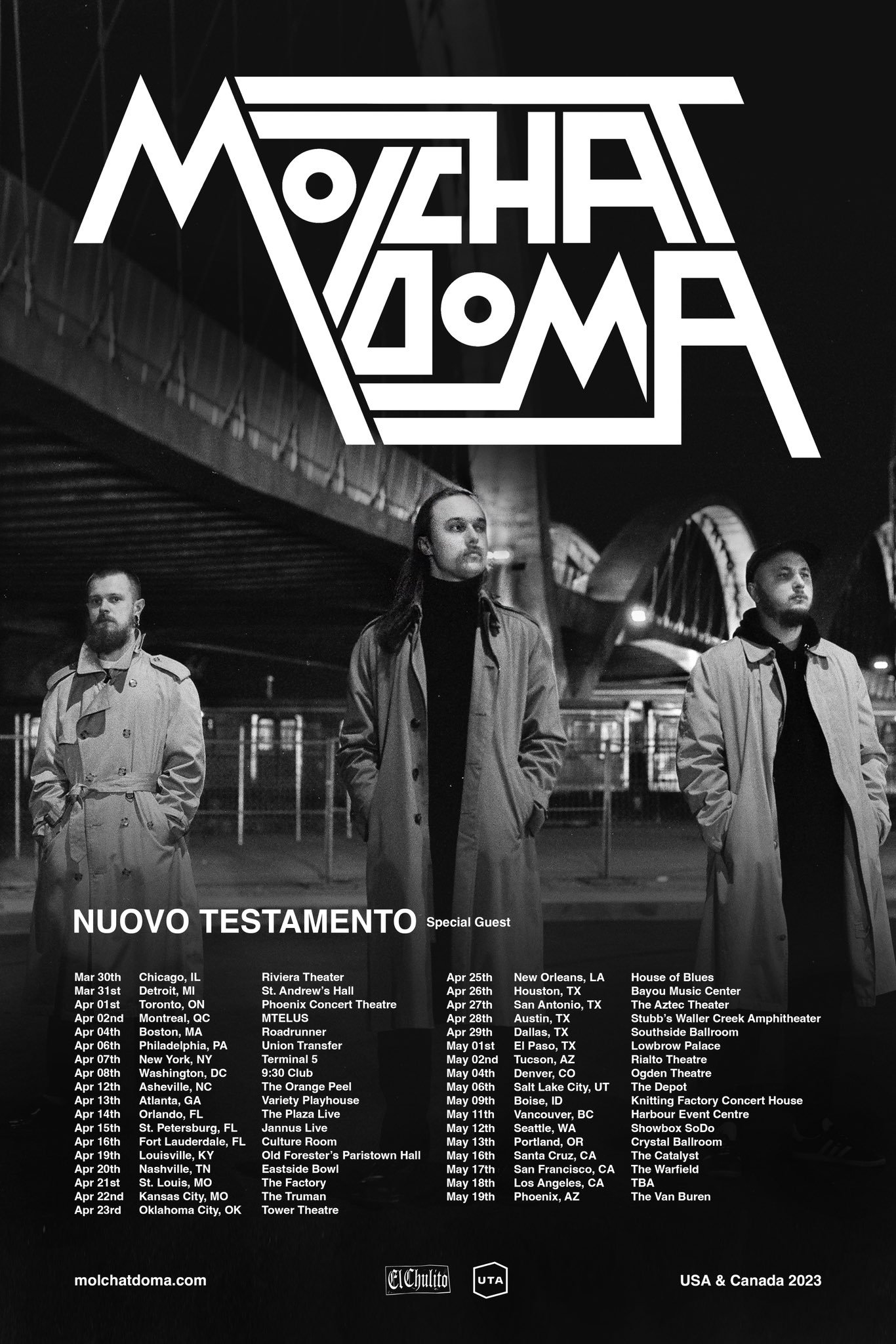 Molchat Doma announce 2023 North American spring tour with Nuovo