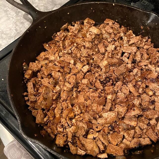 Tofu Bulgogi for dinner tonight! #familydinner #potenzastyle #tofu #familybusiness