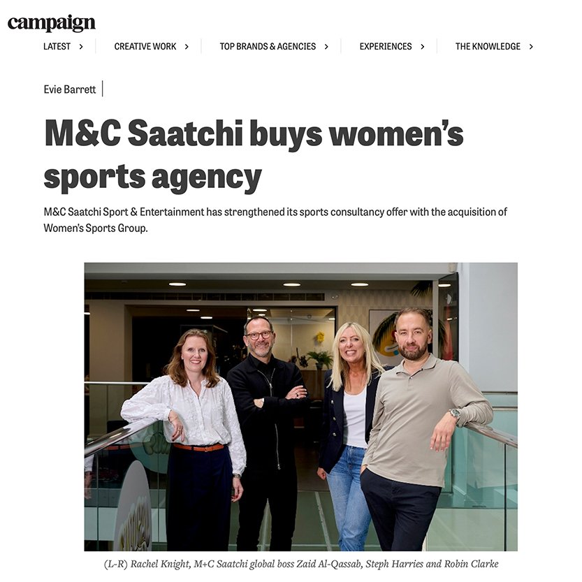 Campaign Magazine, M&C Saatchi