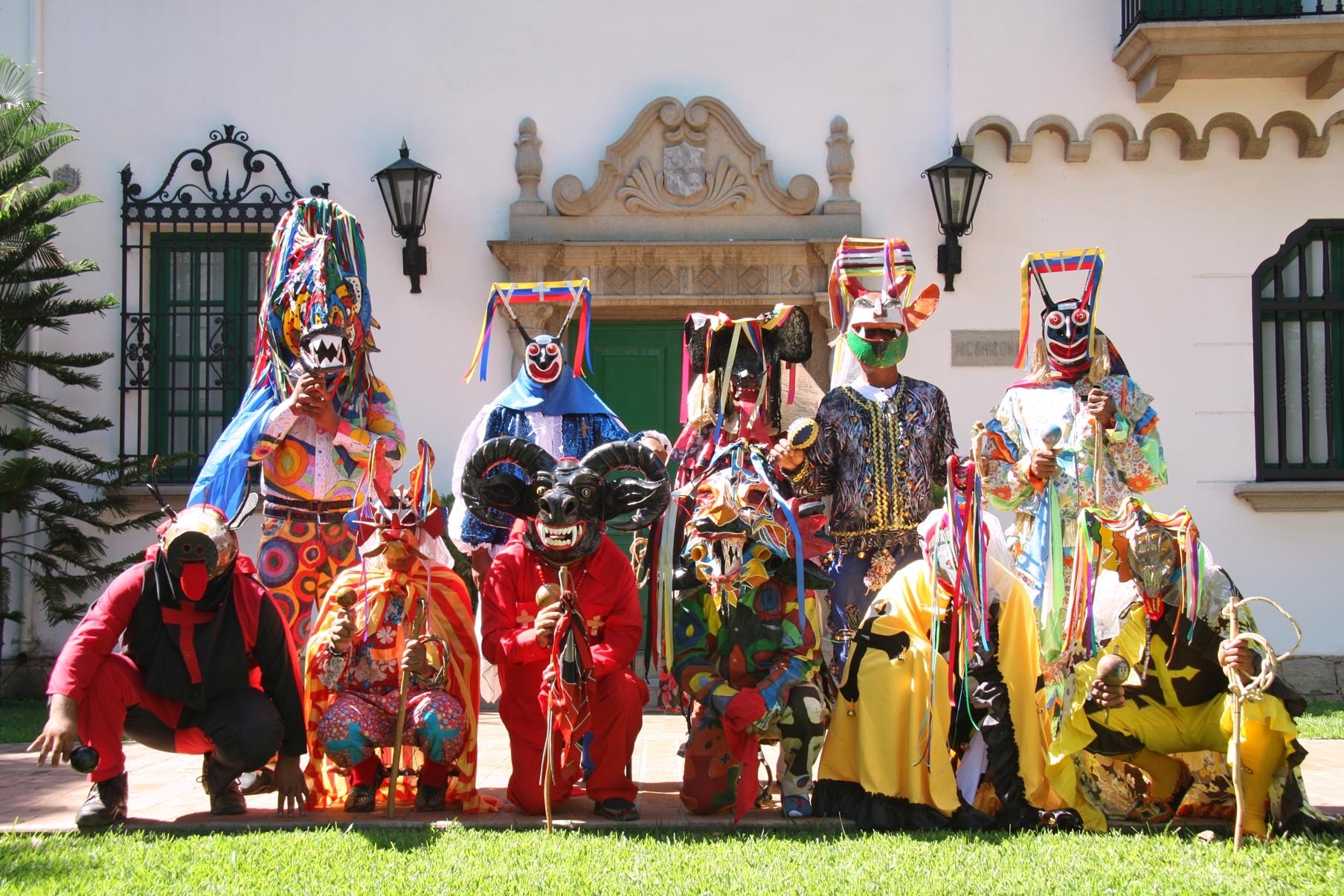 Diablos danzantes de corpus cristi