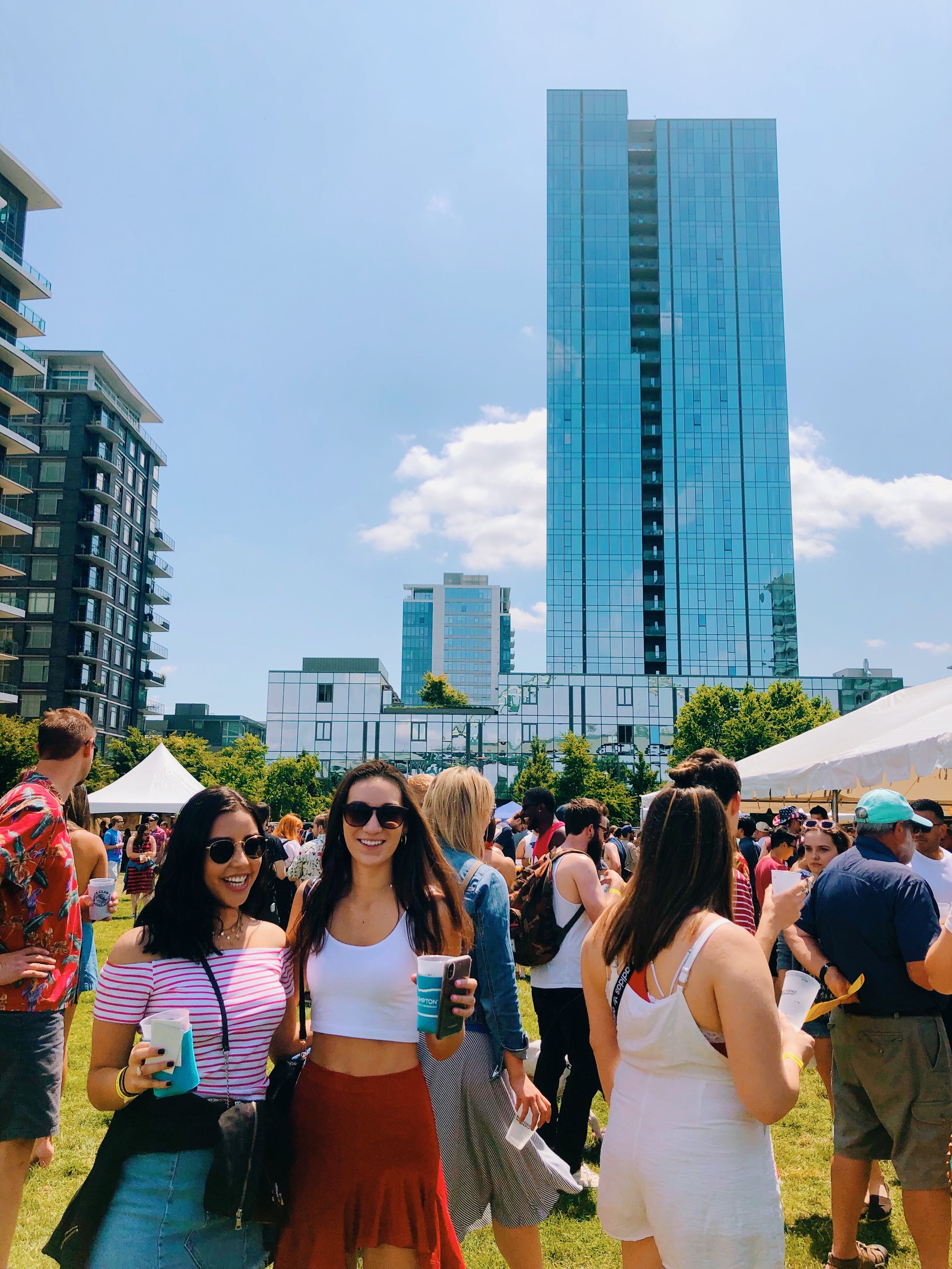 A few ciders into the festival.
