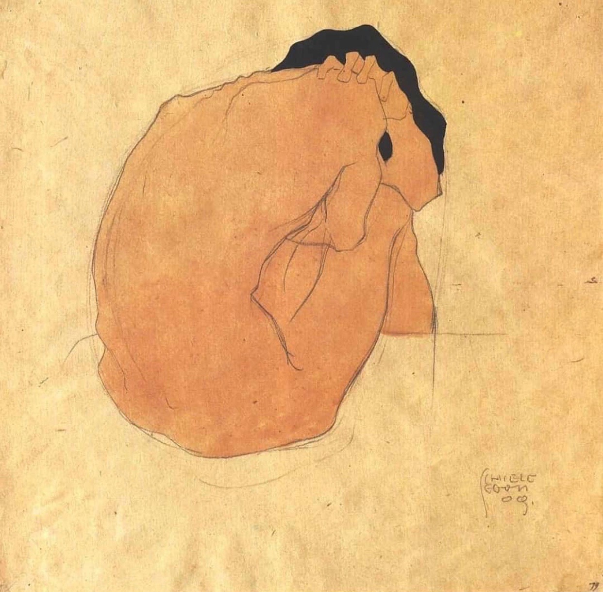 Illustration by Egon Schiele