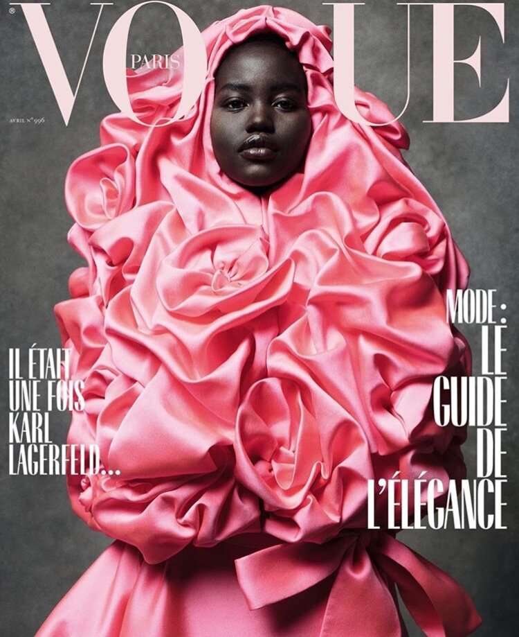 Adut Akech for Vogue Paris