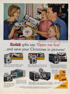 Early home movie ads directed their advertisements to wealthy white consumers. Photo:Adsusage.com