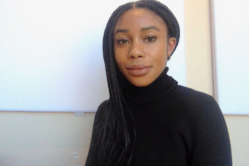 Utibe Mbagwu, Content Associate Manager at Glossier