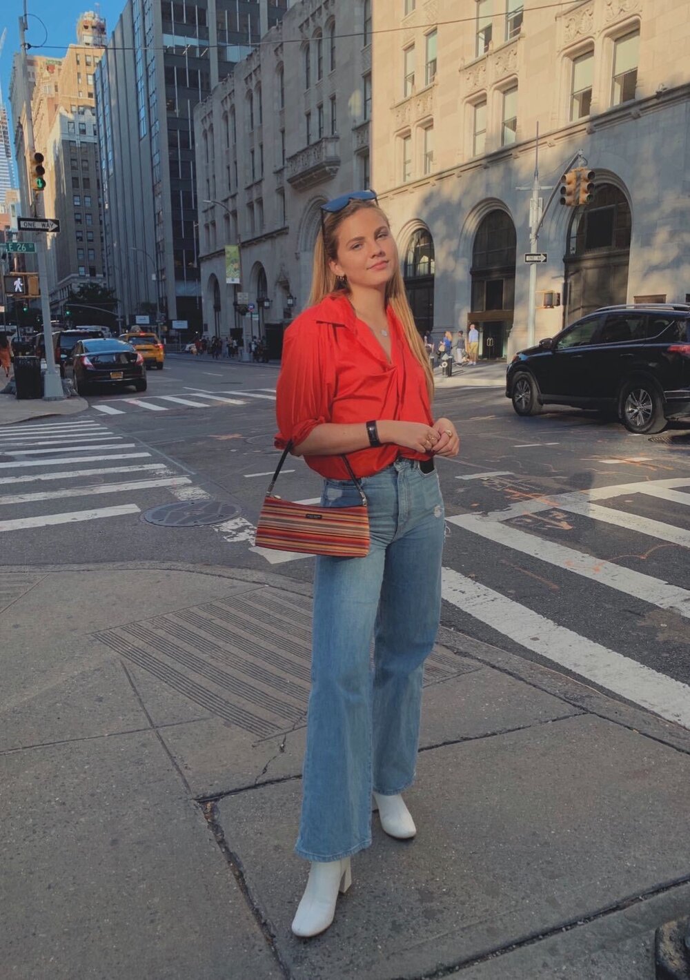 Within my first month of attending FIT, I got an internship in New York City and scheduled my classes so that I could work two 9-5 days per week. @_mollyymoore