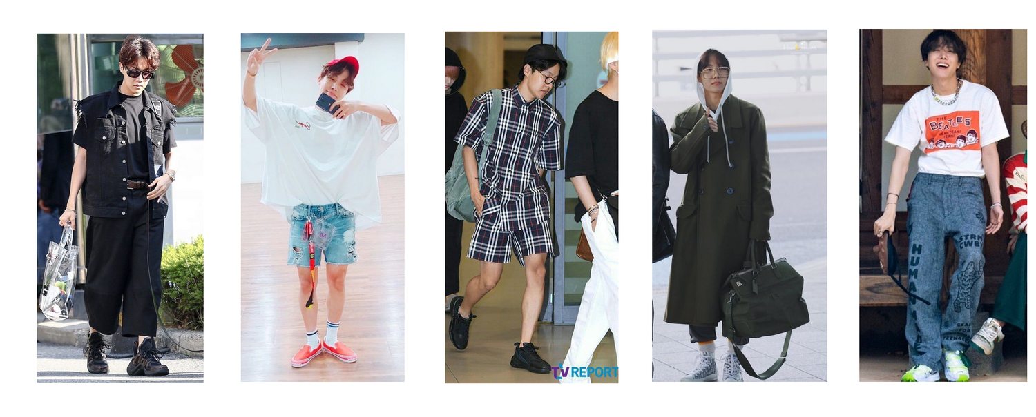 Images: Pinterest, BTS_twt and HopeCrescent via Twitter.