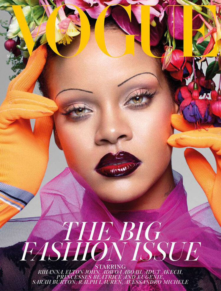 how to write an article for a fashion magazine Rihanna for Vogue UK September 2018. Photo: Vogue