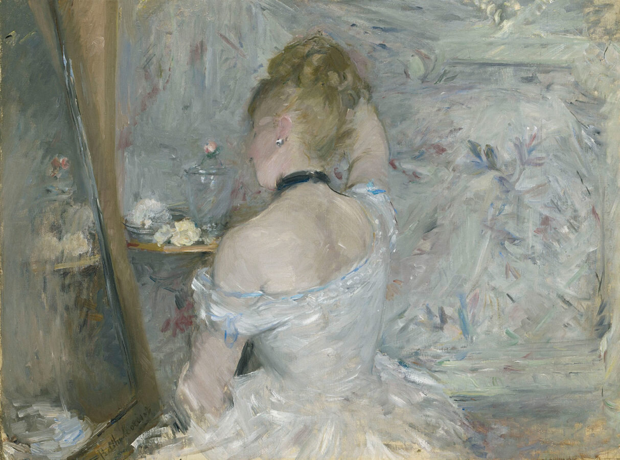 Woman at her Toilette, Berthe Morisot