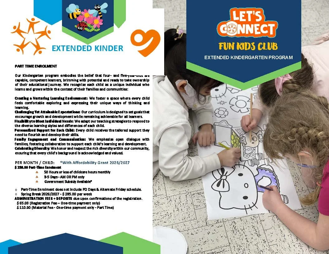 🪆 PART-TIME: Extended Kindergarten Program (Age 5 - 6)