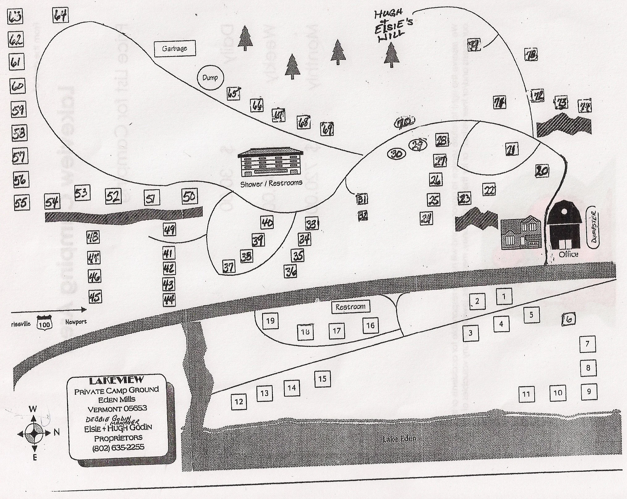 Arkansas Point Campground Lake Pueblo Map