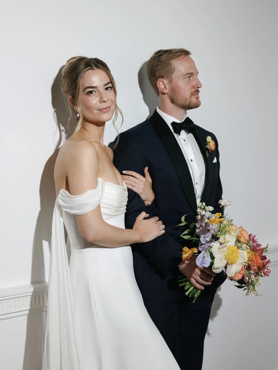 Warm. Relaxed. Romantic. An al fresco&ndash;feeling dinner party, even under gray skies. Rain on the forecast, joy on the dance floor. H &amp; J leaned in, stayed present, and turned the night into exactly what it was meant to be&mdash;easy, beautifu