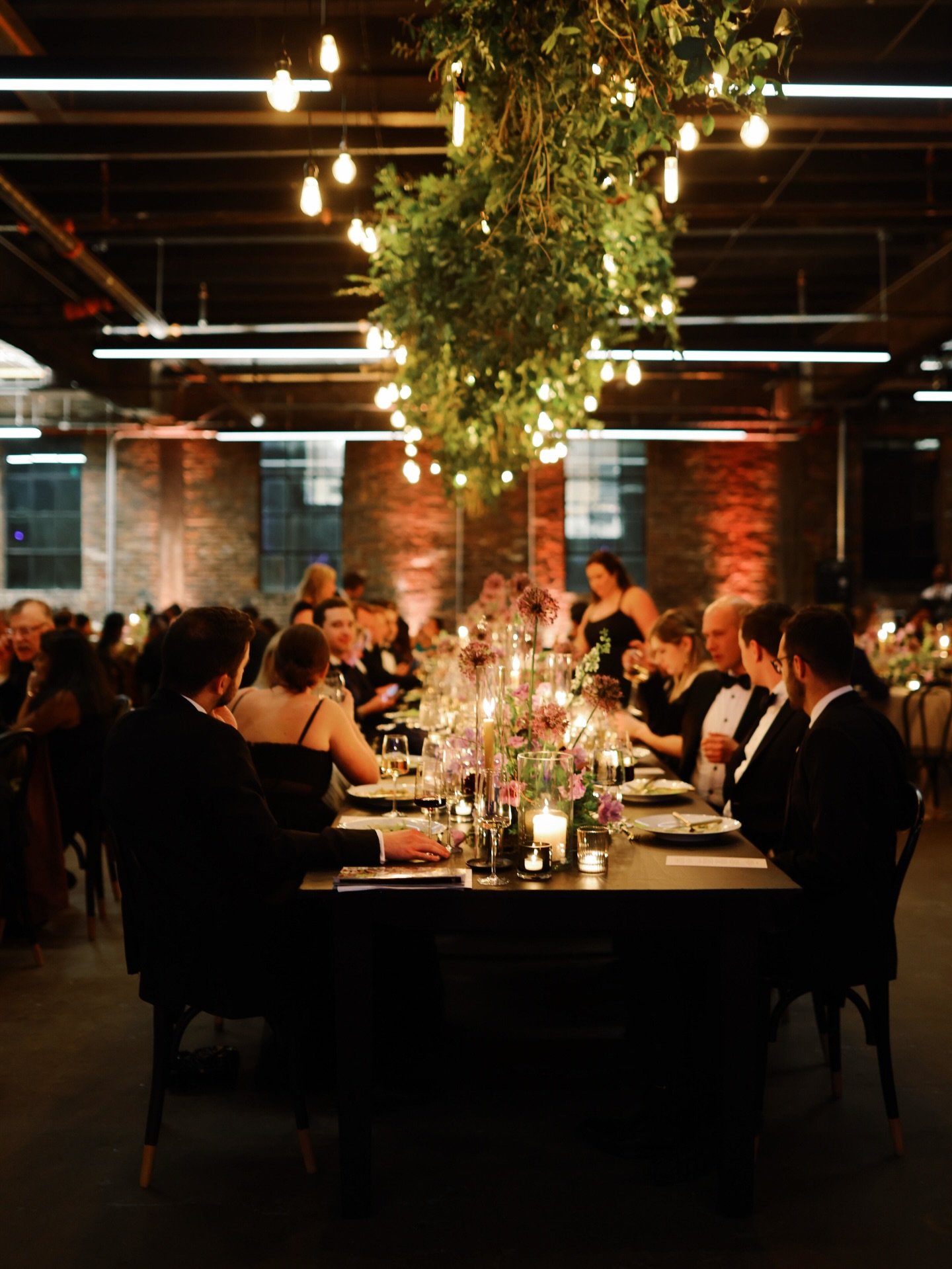 The table is where the heart of the wedding is.

For A &amp; S, it became the anchor of the night &mdash; a 40-foot head table designed as the emotional and visual center of the room. A place to gather. To linger. To toast. To stay awhile.

We built 