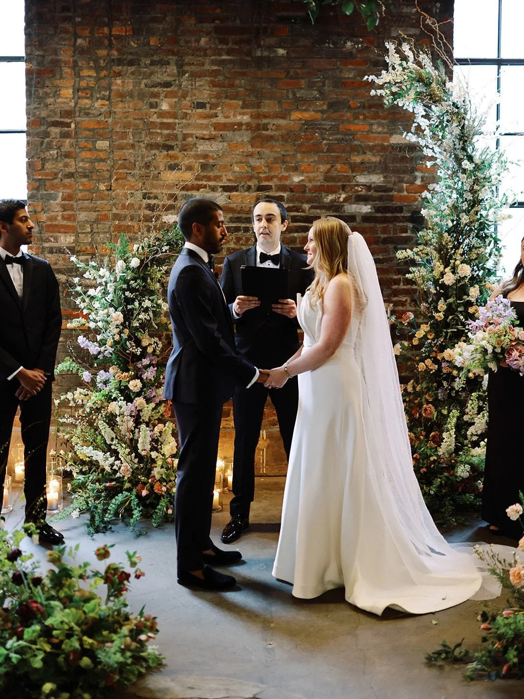 A love letter to this wedding...

A &amp; S,
Your day felt like pure warmth... joyful, intimate, and so deeply rooted in the people around you.

Your ceremony held that quiet kind of magic. An exchange of Varmala garlands, a moment both simple and de