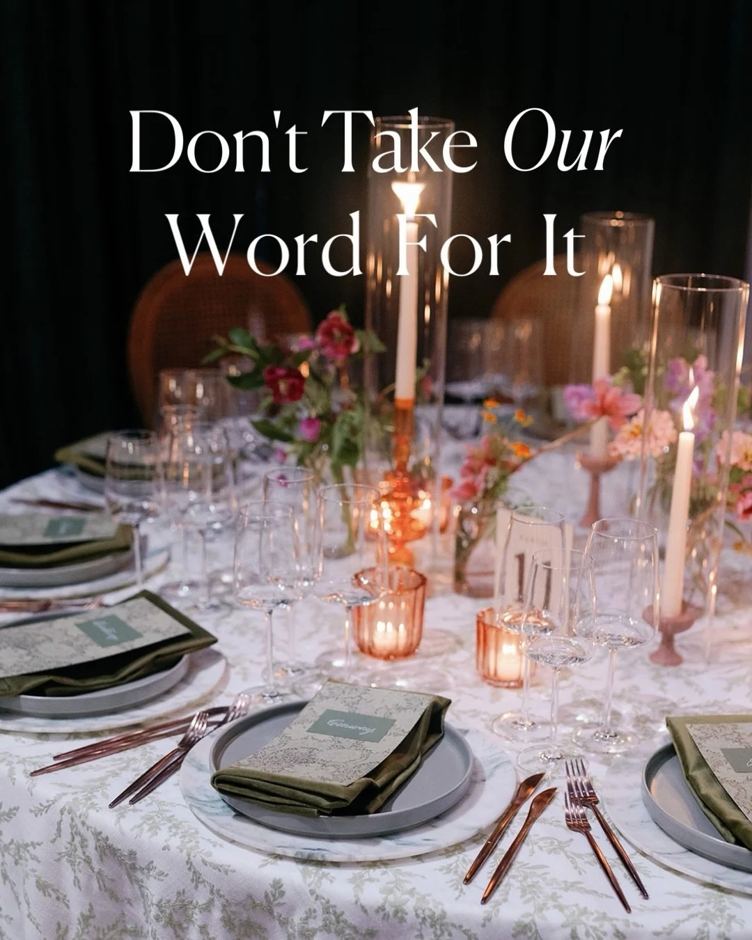 We could say a lot about what we do.
But they said it better 🤍

Forever grateful for the trust, the collaboration, and the kind of couples who make this work more than just a job!

Cover image credits -
Planning &amp; Design @vieiraevents Venue @nmw