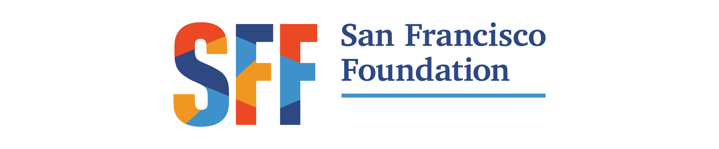 A logo of many layers