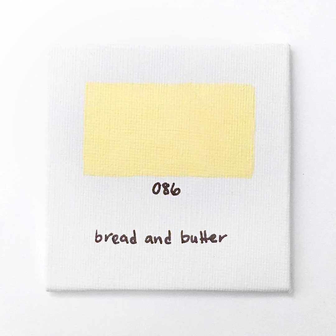 086 - One of my favorite childhood snacks was bread and butter—always one slice of de-crusted white bread spread with Country Crock and folded in half. It was also a go-to breakfast, and I was so crazy about it at one point that I wanted it for