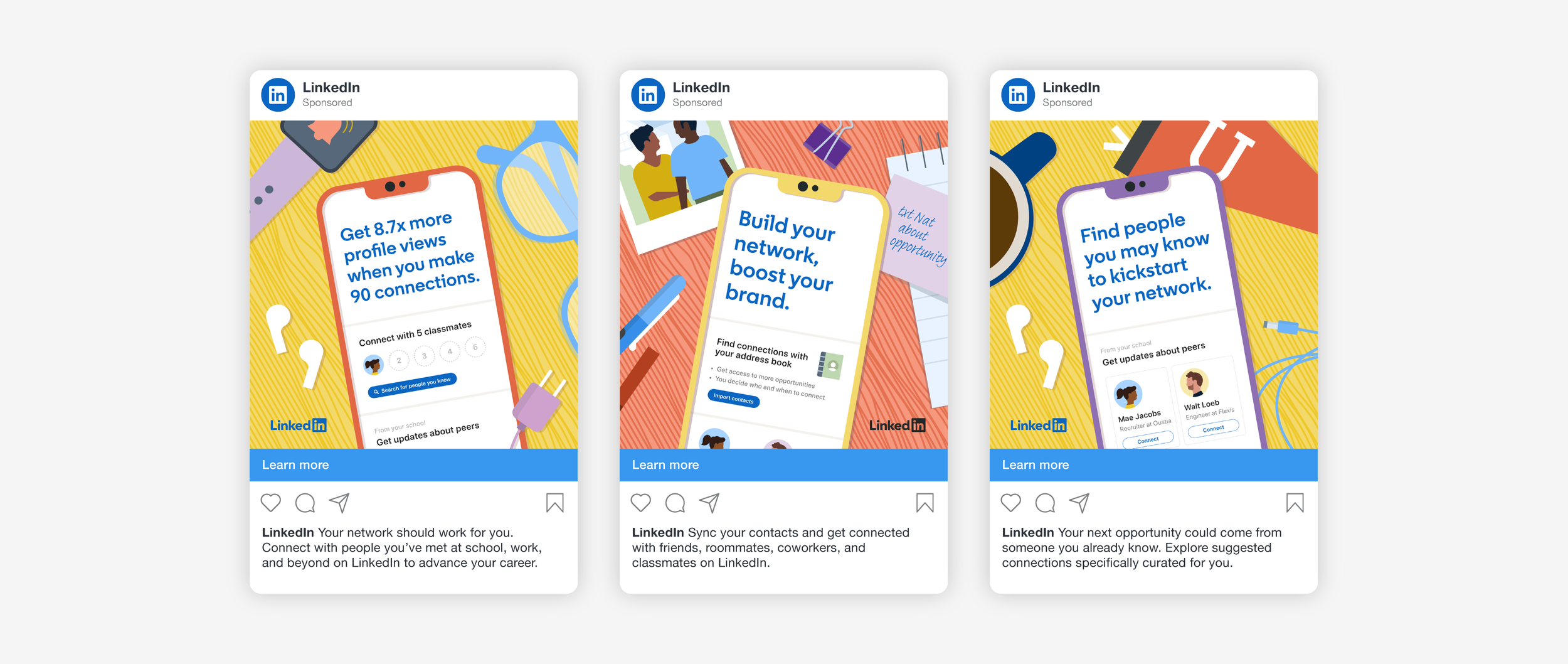 LinkedIn Premium microsite redesign