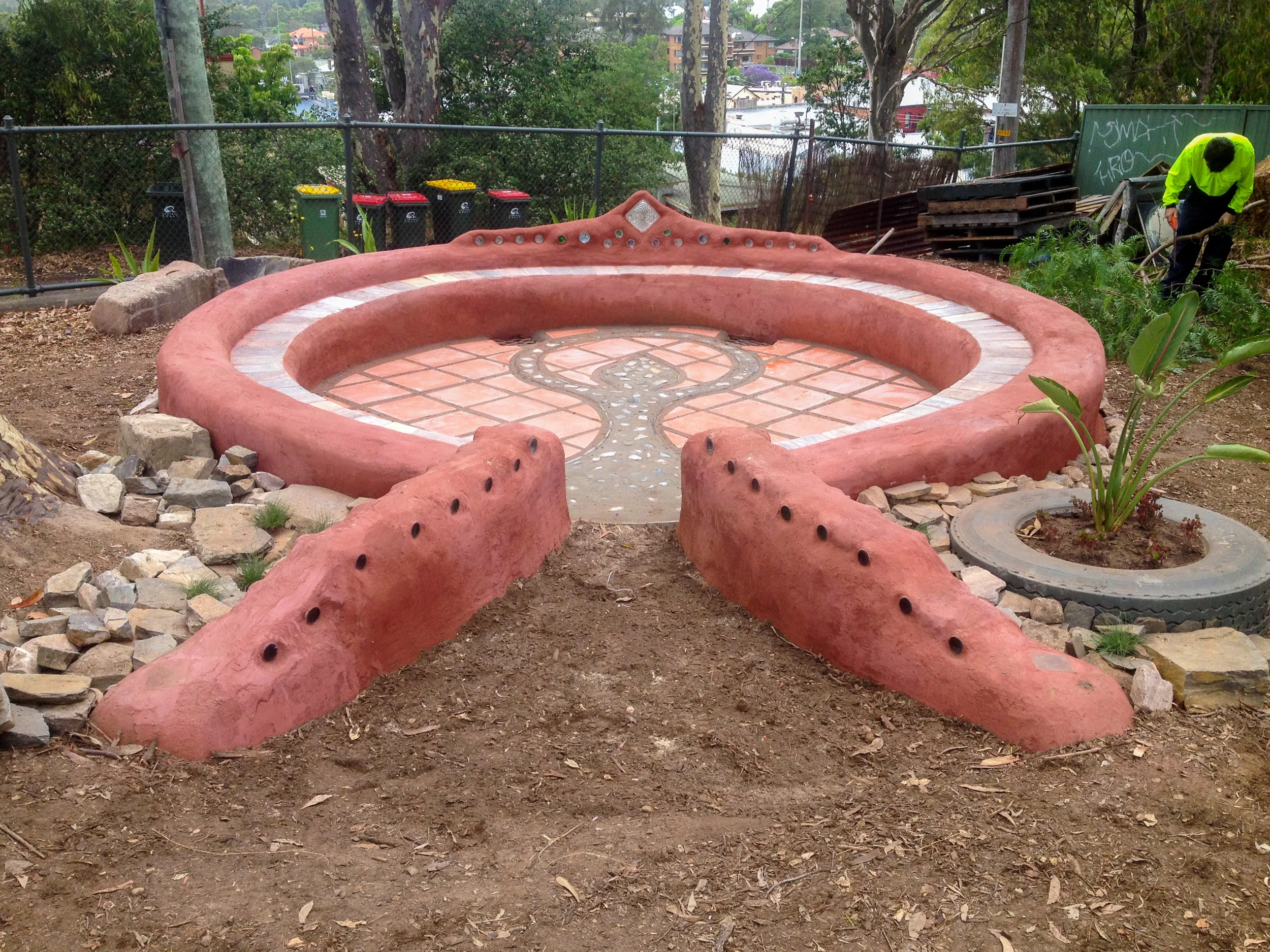 Wyong Neighbourhood Center Seating Ring