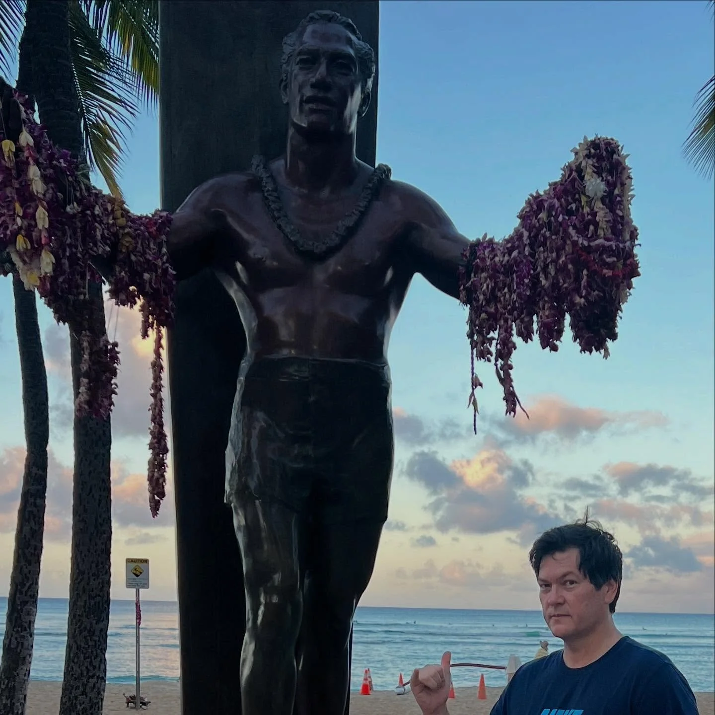 Great to see you again, legend. #dukekahanamoku