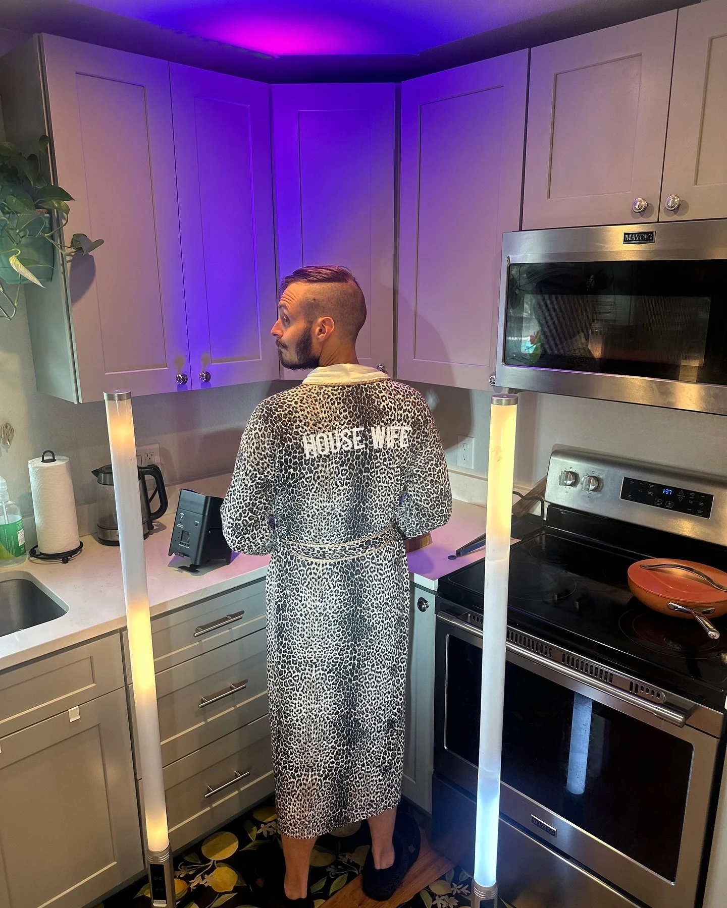 🕺🍳From the thrift store to the dance floor, our upcycled House Wife bathrobes are ready to PARTY! Hand selected + upgraded here in CO, these one-of-a-kind merch items are ready to be yours ♻️ Comment &ldquo;bathrobe&rdquo; to get on the waitlist. ⁠