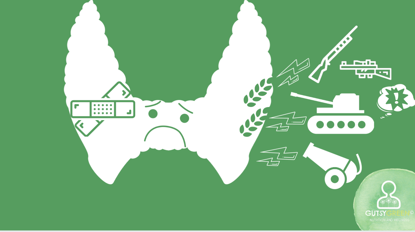 thyroid proteins are similar to gliadin