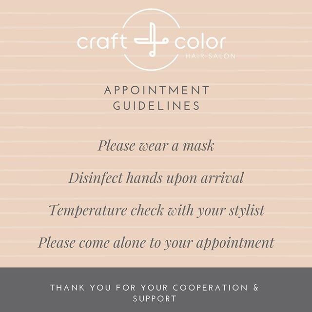 See you tomorrow 👋

#craftandcolorhair #craftandcolorhairsalon #sdsalon #sandiegosalon