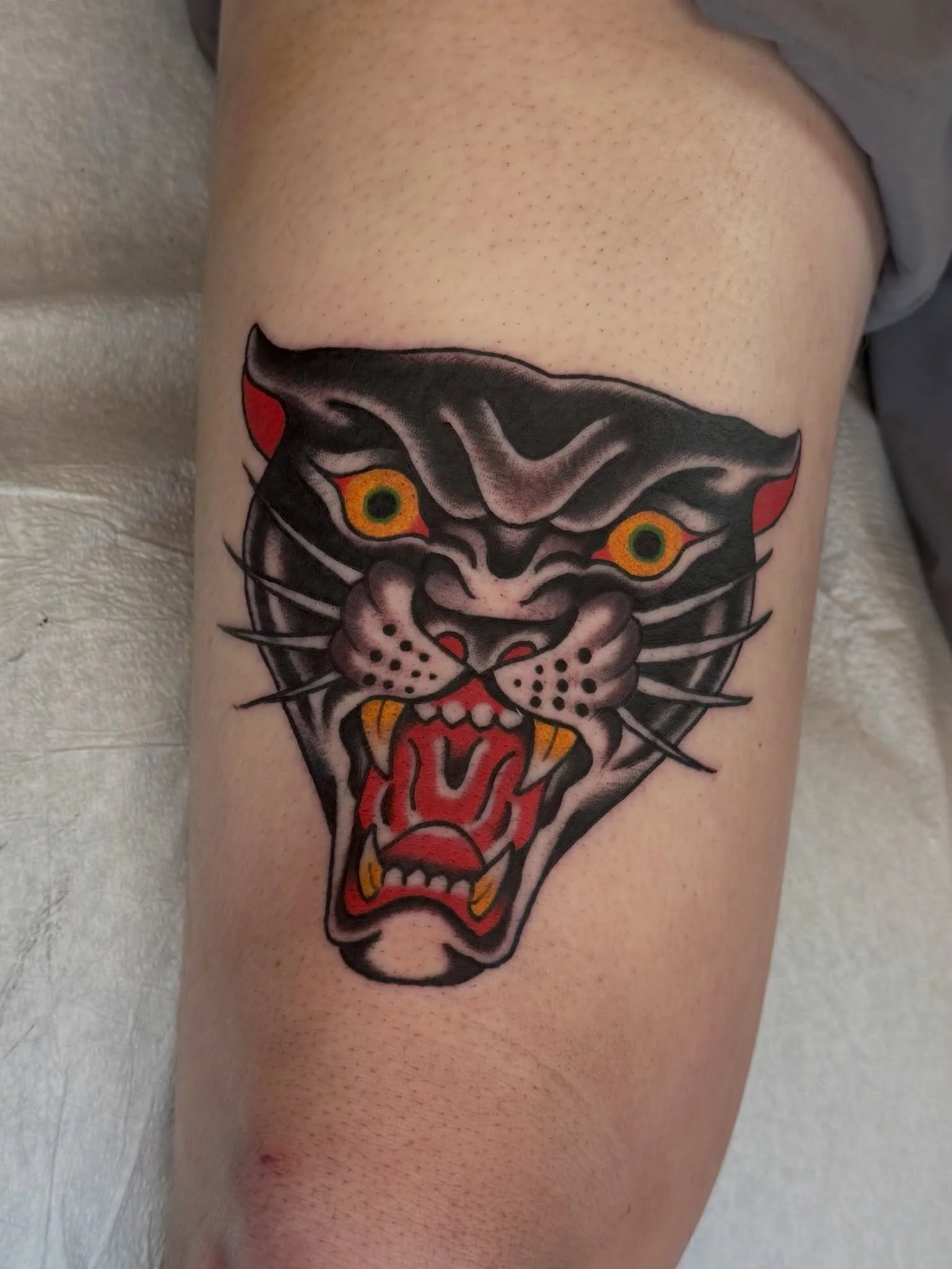 Big panther for @dylan.jones114 &bull;&bull;&bull; @tat2peace