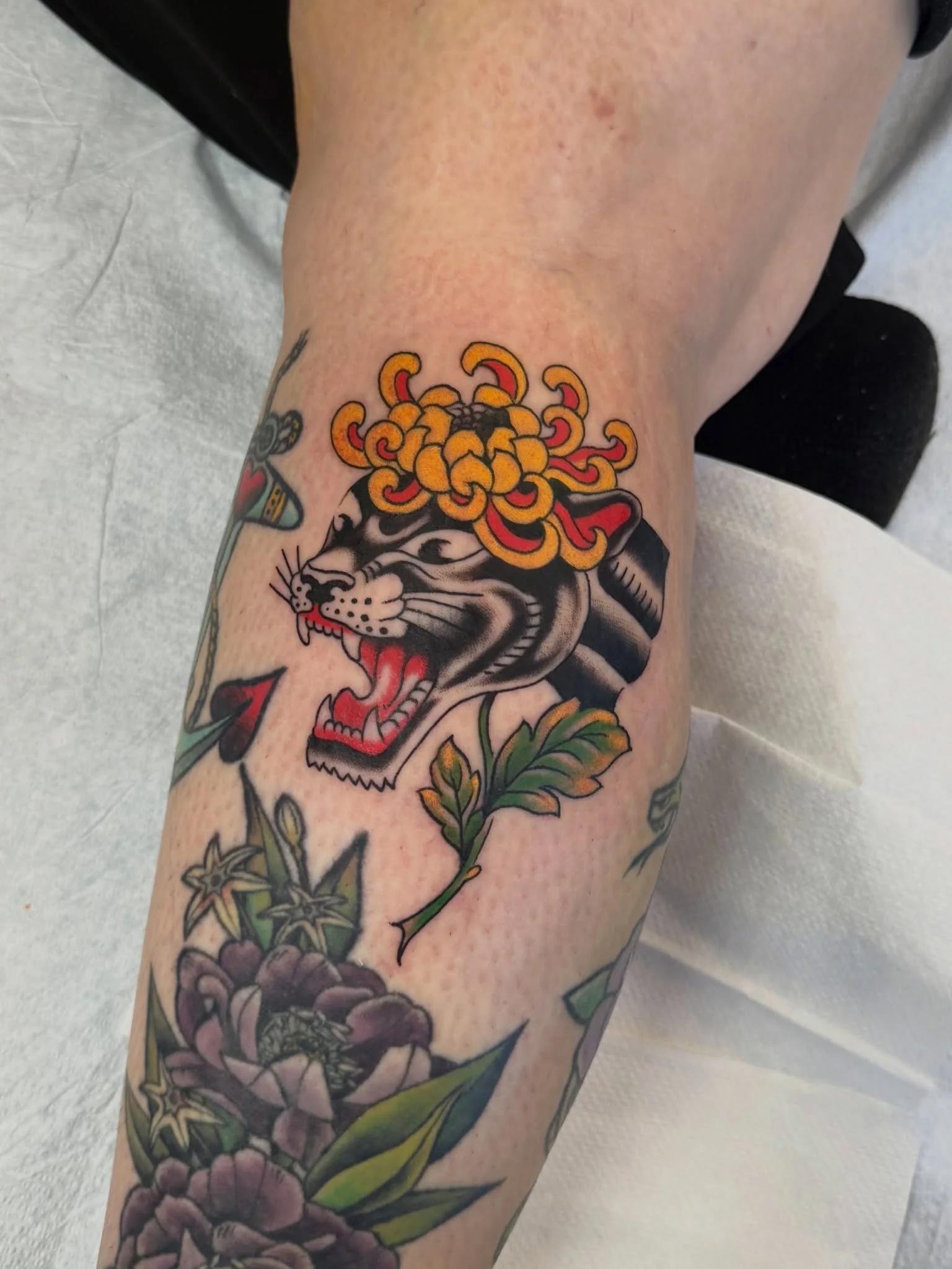 @tat2peace Drawn up on the spot for Hayley &bull;&bull;&bull; reach out to book! I have some time today 5/2 for a small/medium size tattoo