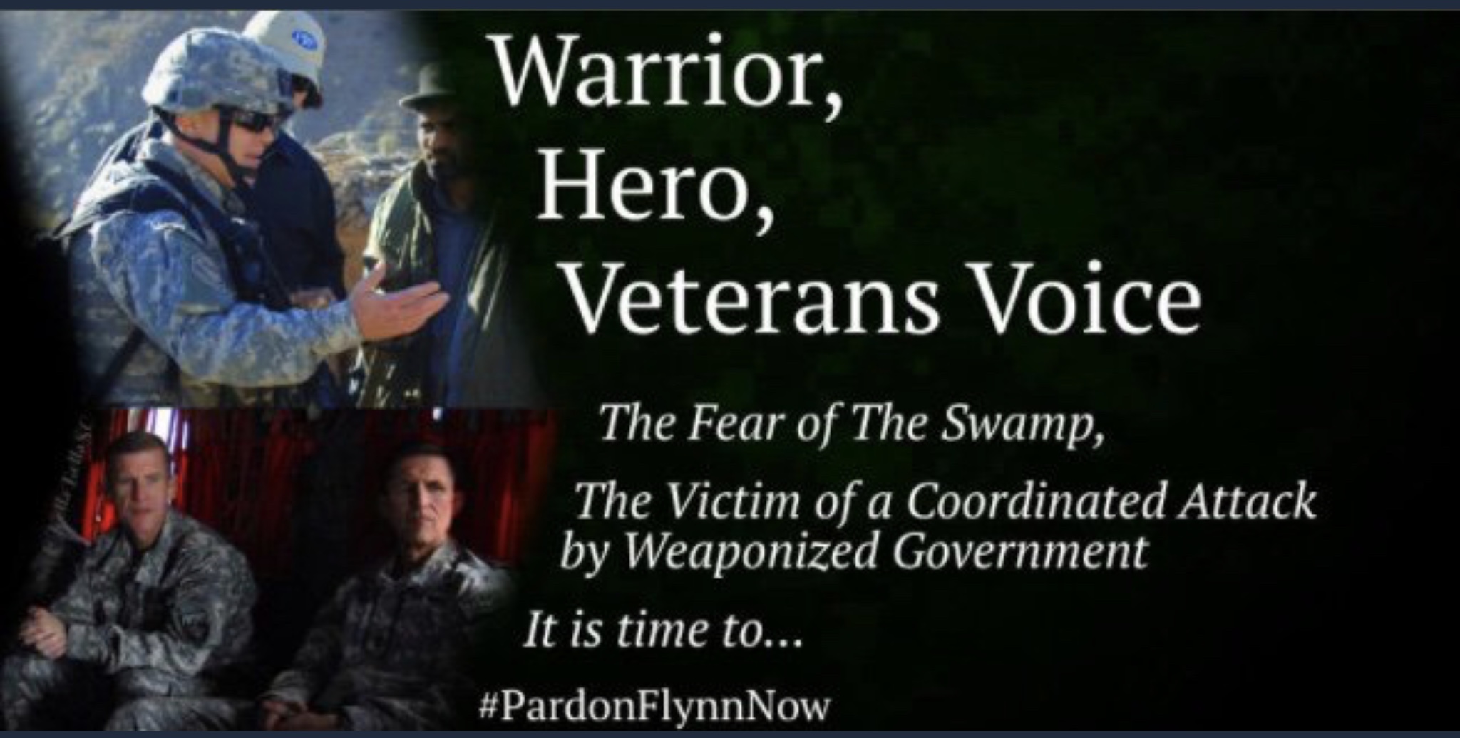 General Flynn, The Warrior, Hero, Veterans Voice - 10th Analysis - 7 September 2019