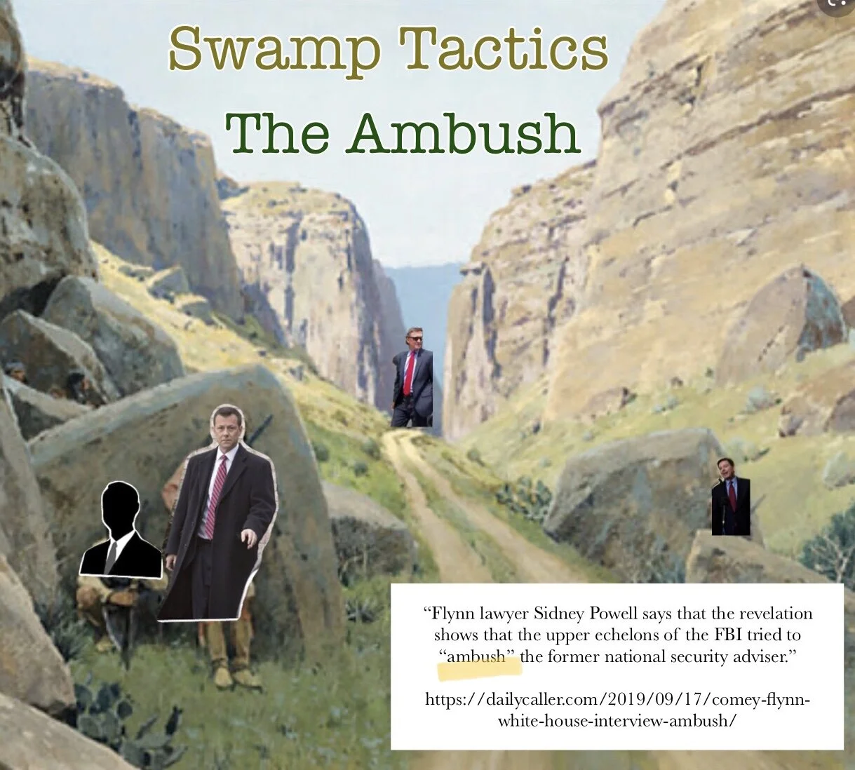 #SwampTactics - Tamara Leigh @tamaraleigh_llc Thread - 15 March 2020