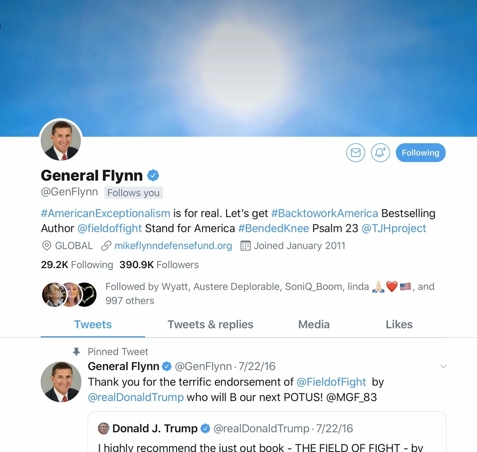 He’s Back! General Flynn Has Spoken - 41st Analysis - 25 April 2020