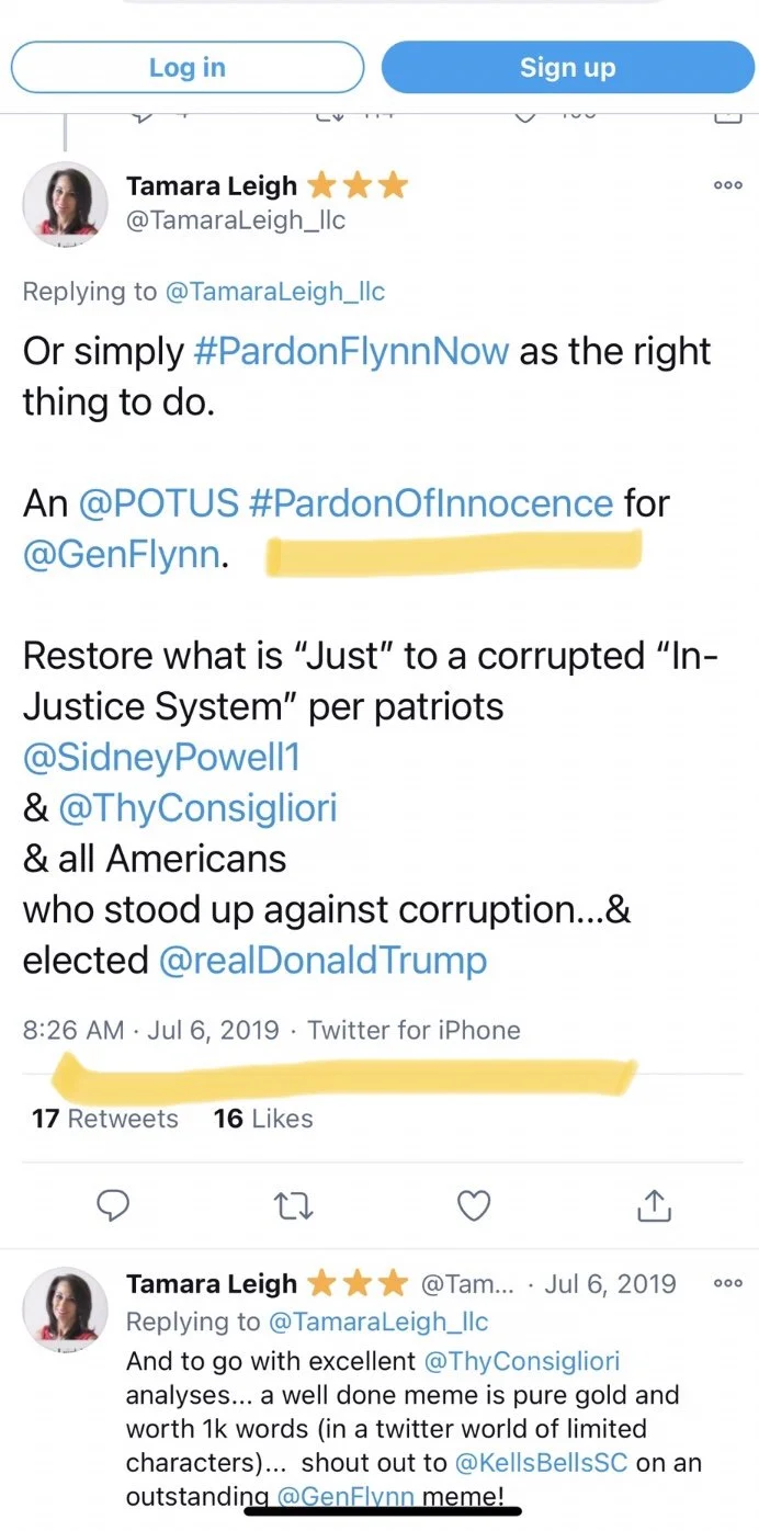 First #PardonOfInnocence tweet by @tamaraleigh_llc 7-6-2019.jpg