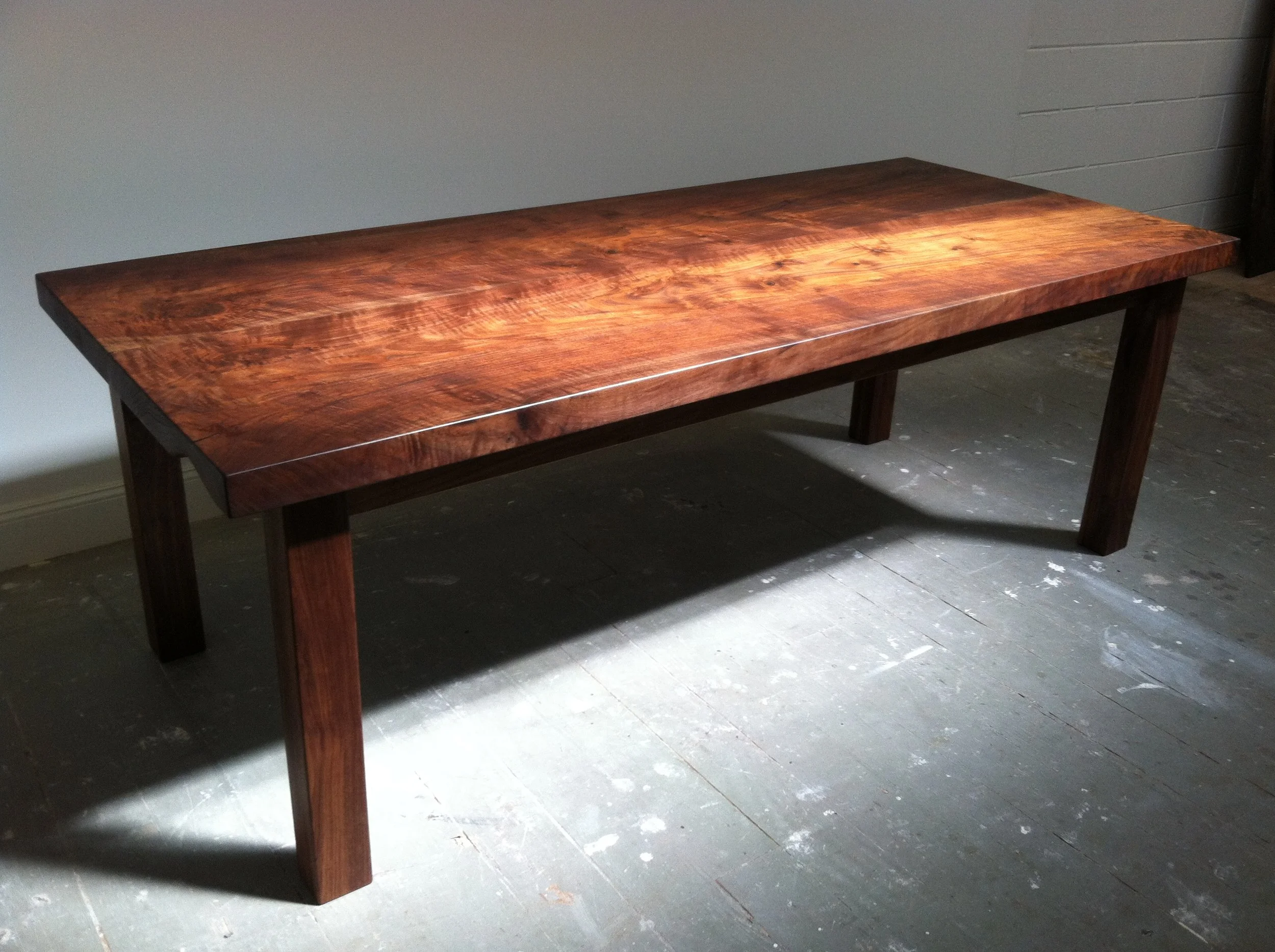 Claro walnut table