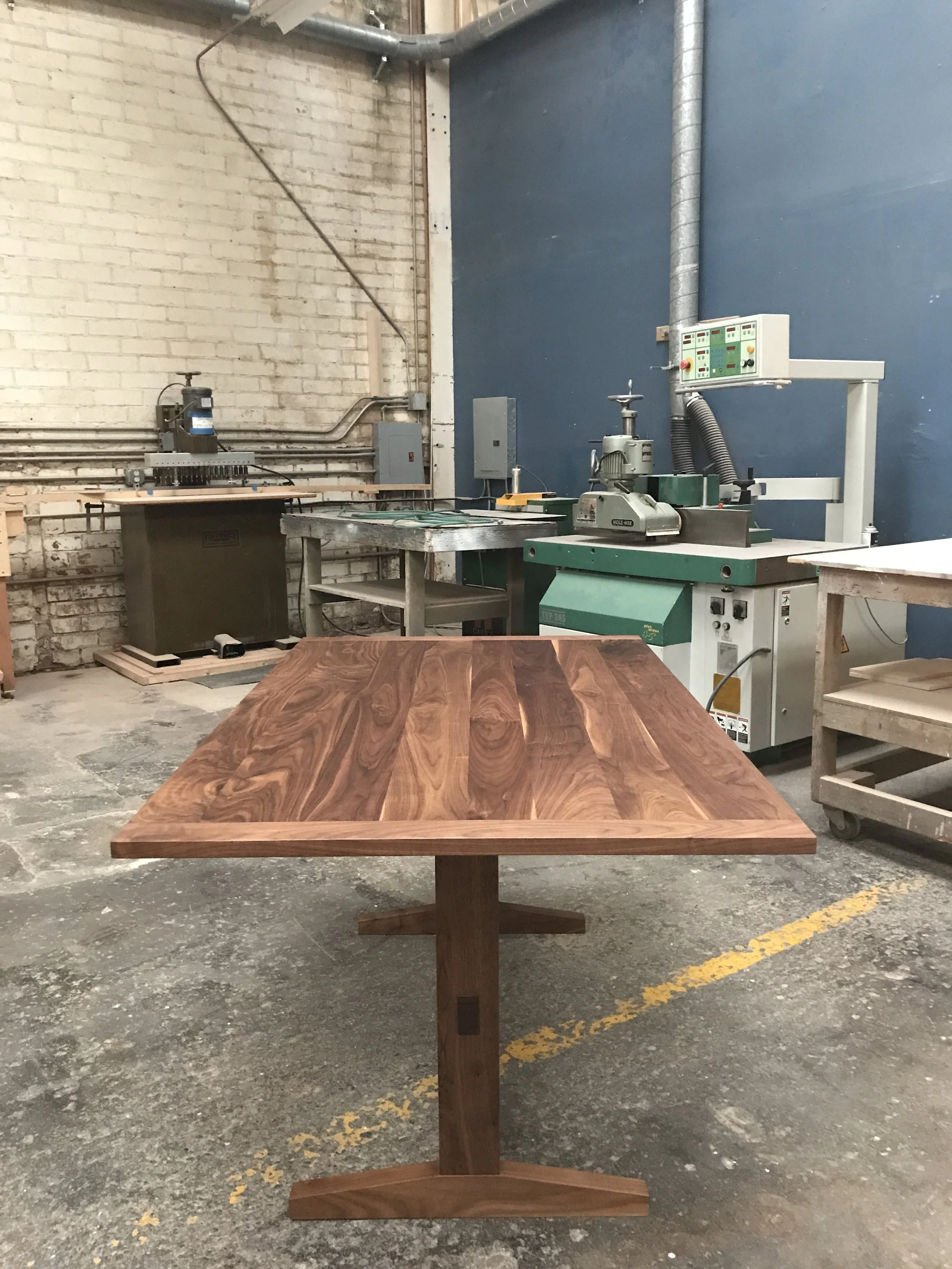 Walnut kitchen table