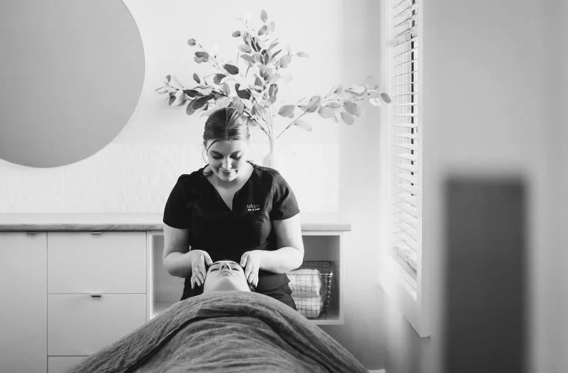 Botancial facial upstairs at bliss.jpg